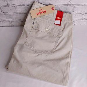 'LEVI'S' KHAKI RELAXED FIT TROUSER FULL LENGTH PANTS